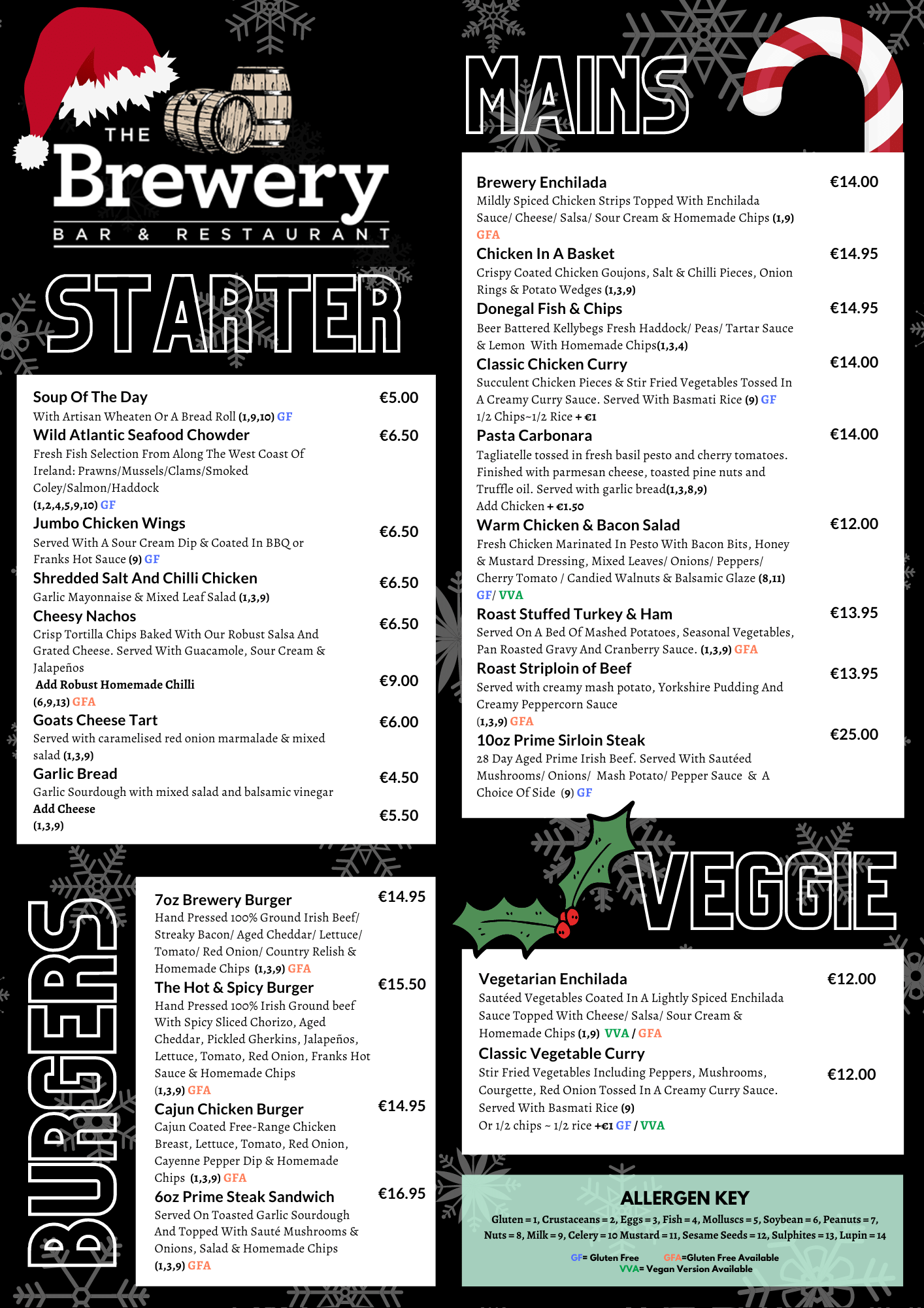 The Brewery Bar And Restaurant Letterkenny Co Donegal Great Food 